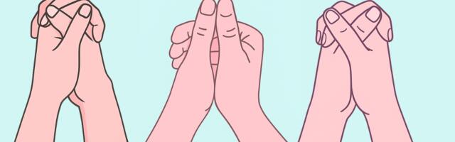 TEST: See, kuidas sa sõrmi ristad, paljastab su iseloomu ja alateadlikud käitumismustrid