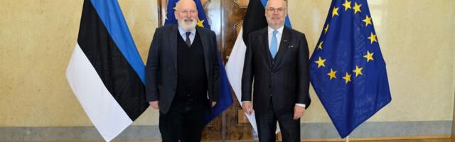 UKRAINA VAJAB EUROOPALT KINNITUST I President Karis kohtumisel volinik Timmermansiga: Ukrainat peab jätkuvalt aitama kõikidel tasanditel