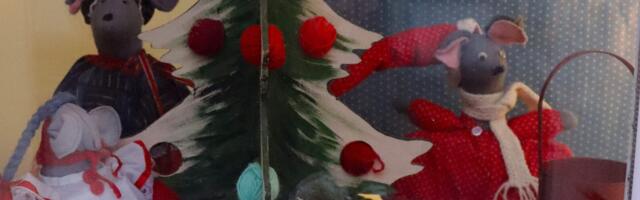 Lasteraamatukogu aknaid ehivad hiired