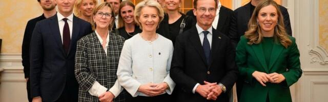 Startup bosses dine with von der Leyen at Swedish PM's home: 'We all want Europe to be great'