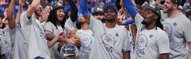 Thunder jõudis 13-aastase vaheaja järel NBA finaali