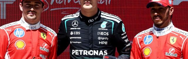 George Russell võitis Hiina GP sprindivõistluse