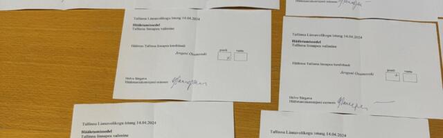 FOTOD | Keskerakond: võimuliit märgistas Tallinna linnapea valimistel sedeleid