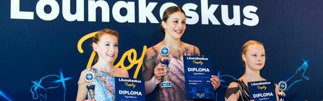 GALERII ⟩ Rahvusvahelisel iluuisuvõistlusel Lõunakeskus Trophy 2024 võidutsesid Eesti, Soome ja Šveitsi iluuisutajad