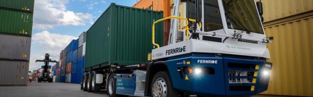 Muugal algas juhita sadamaveokite testimine