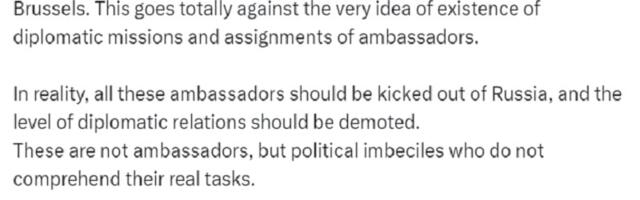 Should Russia Demote Ties With The EU After Its Ambassadors Snubbed Lavrov?