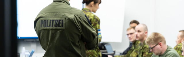 Kaitseväe Akadeemia ja Sisekaitseakadeemia harjutavad koostööd kriisi olukorras