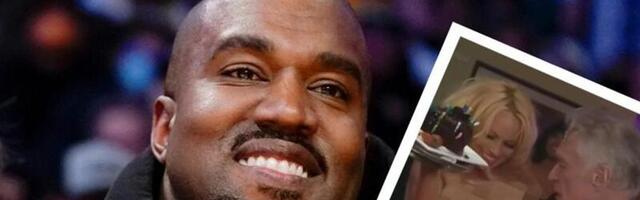 Kõigepealt oma naine, seejärel Pamela Anderson! Kanye West postitas näitlejatarist ühismeediasse palja video