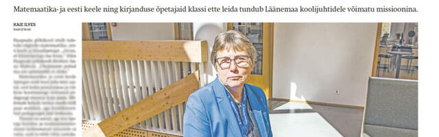 Lääne Elu paberleht teisipäeval, 8. aprillil