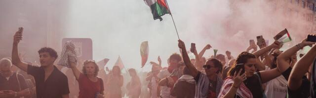 Palestiina-meelsed protestijad korraldasid Vuelta viimasel etapil kaose, finiš jäi ära