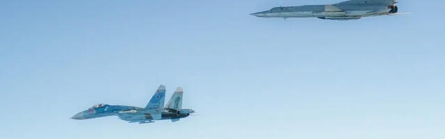 Vene pommitajad tiirutasid Läänemere kohal