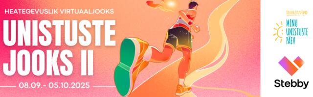 Heategevuslik virtuaaljooks viib taas täide haigete laste unistusi!