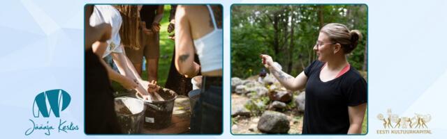 Jääaja Keskuses toimub muinaskeraamika loeng ja töötuba, juhendajaks arheoloog Mairi Kaseorg