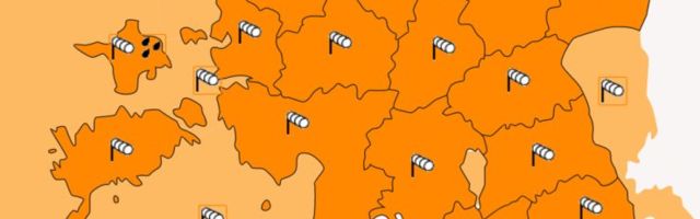 TORM EESTIS | Üle Lääne- ja Kesk-Eesti liikuv torm on jätnud vooluta üle 32 000 majapidamise