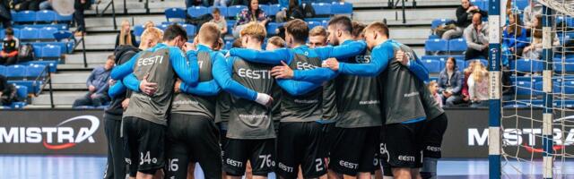 Eesti käsipallikoondis valmistub mänguks, mis jaanuaris vastase bussiõnnetuse tõttu ära jäi