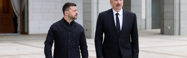 Zelenskõi: Ukraina on valmis pidama läbirääkimisi Venemaaga Aserbaidžaanis