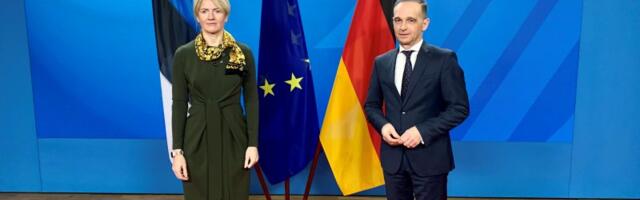 Välisminister Eva-Maria Liimets kohtus Berliinis Saksamaa välisministri Heiko Maasiga