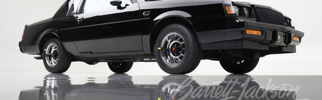 Oksjonile tuleb uueväärses seisus viimane Buick Grand National, mis liinilt maha sõitis