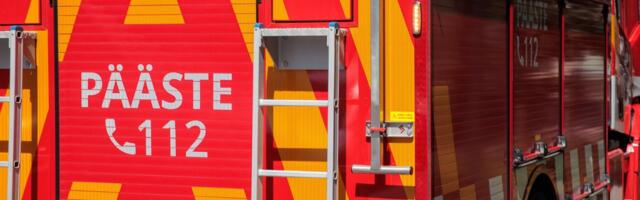 Kohtla-Järvel põleb tööstushoone