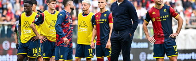 Liigatabeli lõpus virelev Genoa vallandas peatreeneri