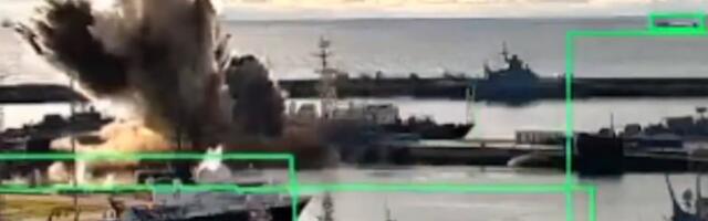 DELFI VOOG | Video_ Ukraina lasi veedroonide abil õhku Venemaa tippklassi allveelaeva