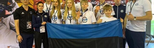 Eesti sportlased tõid taekwondo reitinguturniirilt kolm pronksmedalit