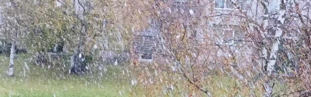 FOTOD ja VIDEOD | Selle sügise esimesed lörtsi- ja lumesajud on kohal!