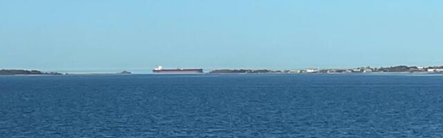 PILDID: kinnipeetud tanker Viimsi poolsaare otsas
