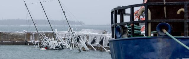 Õnnetu saatusega õppelaev Juku vajus uuesti põhja. Omanik on siiski lootusrikas