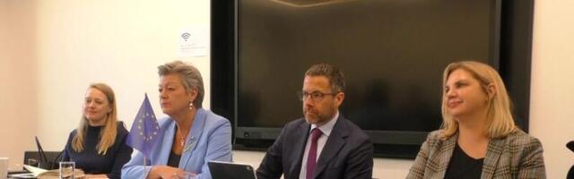 Reporter: EK siseasjade volinik Narvas: Euroopa Liidu välispiiri kaitse kõigi liikmesriikide jaoks aina olulisem