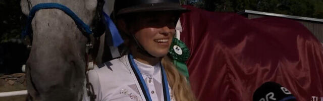 Takistussõidus tuli Eesti meistriks Mia-Marleen Lanno hobusel Halubet