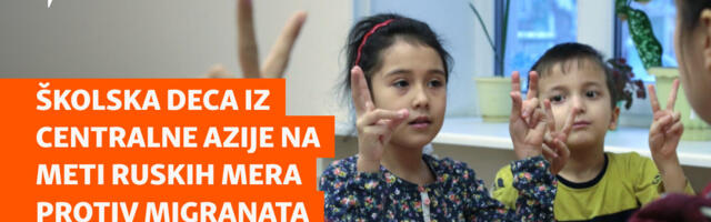 Školska deca iz centralne Azije na meti ruskih mera protiv migranata