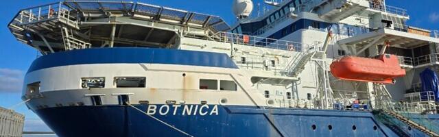 Liivi lahes teeb esmakordselt tööd Eesti võimsaim jäämurdja Botnica