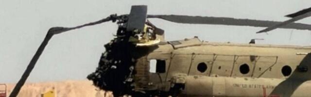 PILDID: Kuveidis sai tabamuse USA kopter