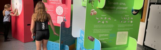 Tervisliku eluviisi rändnäitus jõudis Viimsi Kooli