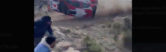 VIDEO: Argentina rallil lendas auto rahva hulka, üks inimene hukkus NB! Nõrganärvilistele mittesoovitav