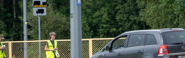 Leedu-Poola piiril tekkis täna 7-kilomeetrine autode järjekord