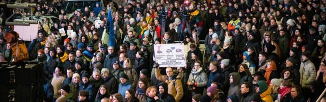 VIDEO | Leedus avaldati taas meelt rahvusringhäälingu seaduse muudatuste vastu