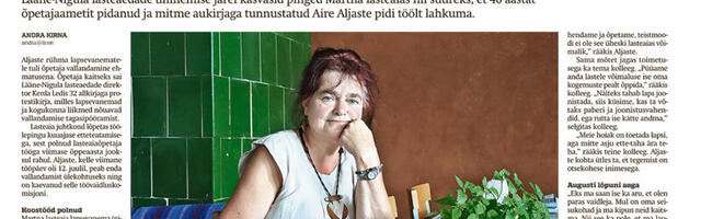 Lääne Elu paberleht neljapäeval, 25. juulil