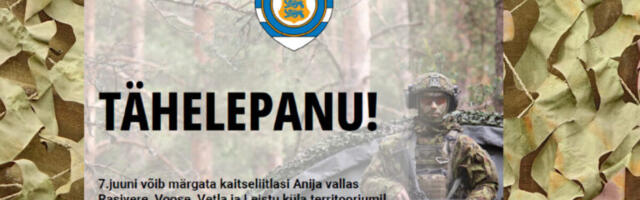 Kaitseliidu väljaõpe 7.juuni 2025 Anija valla territooriumil