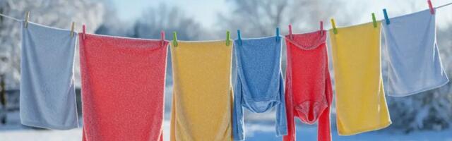 Riputage pesu õue isegi talvel – põhjus on üllatava