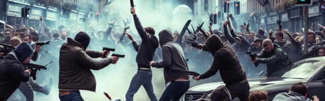 Dublinis pärast noarünnakut puhkesid rahutused