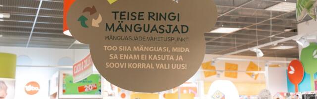 XS Mänguasjad avas Tallinnas ja Tartus mänguasjade vahetuspunktid