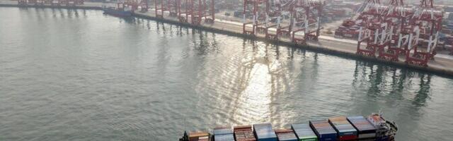 Hiina kaubandusülejääk ulatus rekordilise 1,2 triljoni dollarini