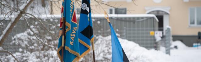 KL Põlva malev tähistab vabariigi aastapäeva piduliku jalutuskäiguga