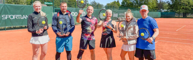 Suvine tennisehooaeg sai Viskoosas magusa alguse