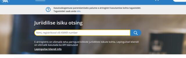 Valed andmed: äriregister ei võimalda tegelike kasusaajate andmete ajalugu muuta