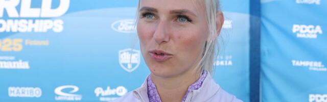 DELFI VIDEO SOOMEST | Keiti Tätte paduvihmas mängimisest: esimesed üheksa rada oli väga raske kannatamine