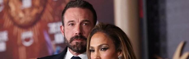 KLÕPS | Tegid head nägu? Lahkumineku kõlakate küüsis vaevlevad Jennifer Lopez ja Ben Affleck said pereüritusel põgusalt kokku