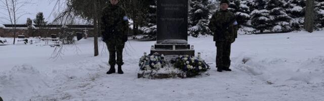 Valgas tähistati Vabadussõjas võidelnute mälestuspäeva